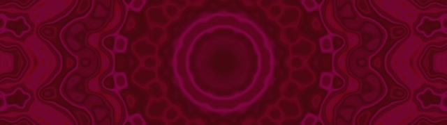 Magenta Zmarszczka Mandala Neonowy Tunel VJ Loop 32:9 Super Ultraszeroki 60fps Wygaszacz