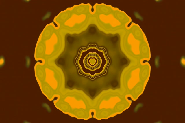 Neon Tunel Słońce Mandala VJ Loop 3:2 Surface 60fps Wygaszacz Ekranu