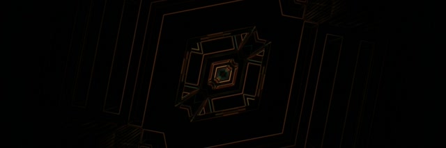 Tunel Neonowy Wirujący Diamentowy Wir VJ Loop 3:1 Triple Wide 60fps Wygaszacz Ekranu