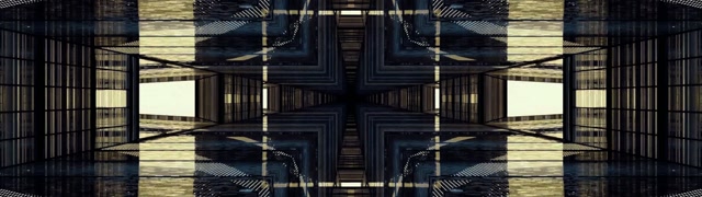 Tunel Neonowy Odbita Krzyżowa Siatka 32:9 Super Ultrawide 60fps Wygaszacz VJLoops