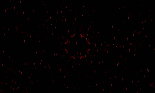 Red Neon Tunnel Screensaver 5:3 Szeroki 60fps VJ Loop PC Laptop
