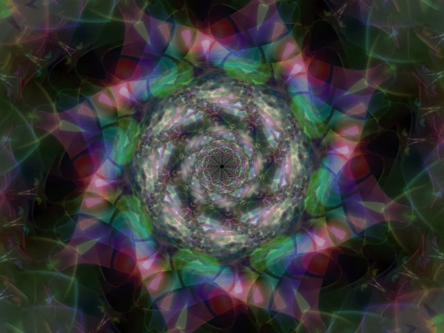 Neon Tunnel Spiraling Vortex 4:3 Classic 60fps VJ Loop Screensaver