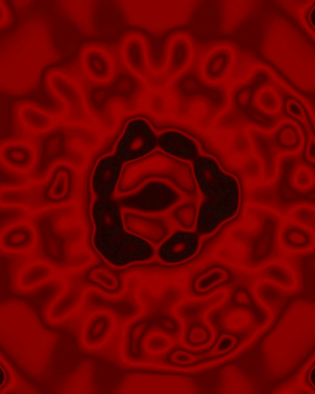 VJ Loop Neon Tunnel Red Swirling Lava 4:5 Instagram 60fps Screensaver