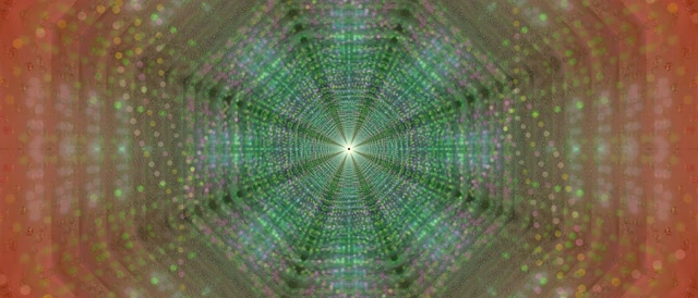 Pulsating Hexagon Neon Tunnel | 21:9 Ultrawide 60fps VJ Loop Screensaver