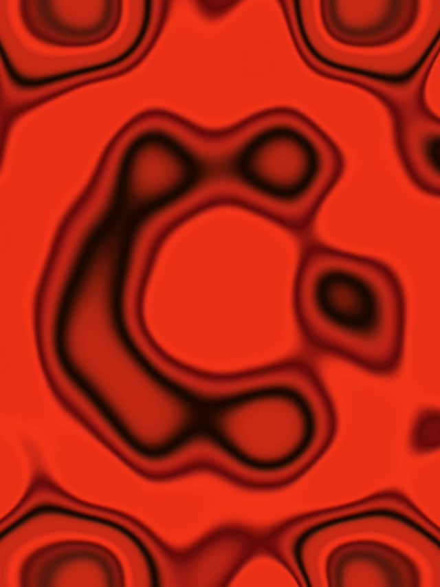 Túnel Neon Vermelho Vórtice Hexágono Pulsante 3:4 iPad Portrait 60fps Screensaver Vj Loop