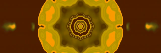 Túnel Neon Caleidoscópio Estrela Solar 3:1 Triplo Largo 60fps Protetor de Tela VJ Loop