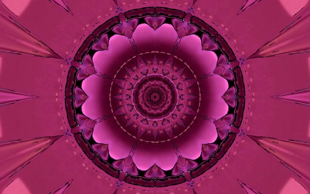 Túnel Neon Rosa Mandala Screensaver 60fps 16:10 MacBook Vj Loop