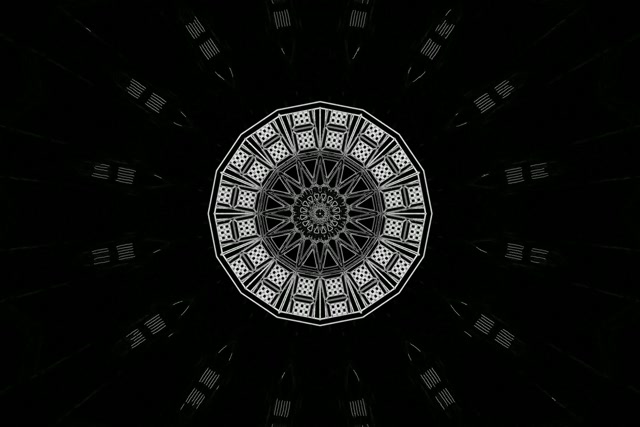 Túnel Neon Estrela Mandala VJLoops 3:2 Surface 60fps Protetor de Tela