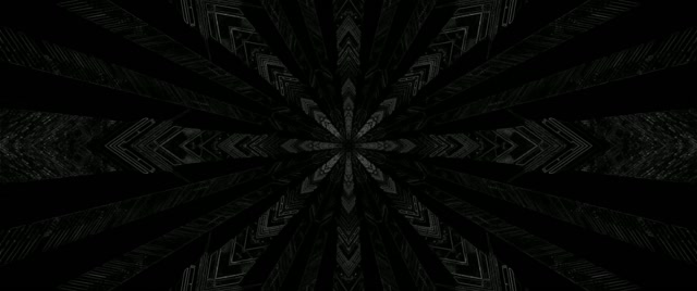 Túnel Neon Caleidoscópio Escuro Estrela Explosão 2.39:1 Cinemascope 60fps Protetor de Tela Vj Loop