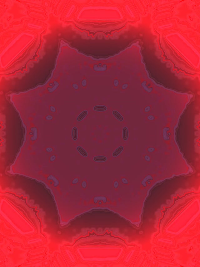 Túnel Neon Anel Olho Vermelho VjLoops 3:4 iPad Retrato 60fps Protetor de Tela