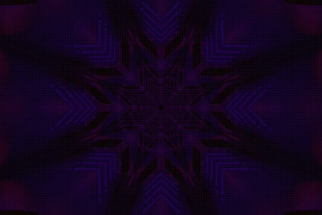 Túnel Neon Explosão Estrela Roxa VJ Loop 3:2 Surface 60fps Screensaver