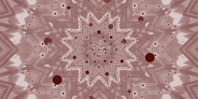 2:1 Túnel Neon Fractal Estrela Giratória Rosa Corado 60fps Protetor de Tela Vídeo Loopável