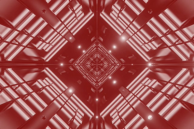 Túnel Neon Vermelho Vórtice Diamante VJLoops 3:2 Surface 60fps Protetor de Tela