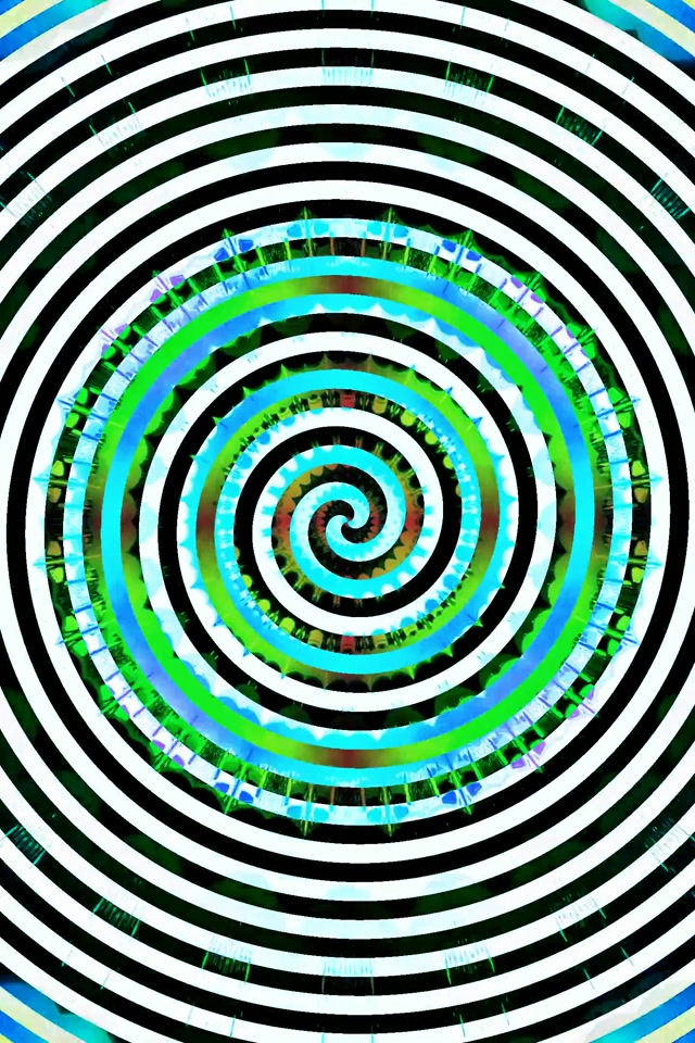 Túnel Neon Vórtice Espiral Hipnótico 2:3 Photo Portrait 60fps Protetor de Tela VJLoops