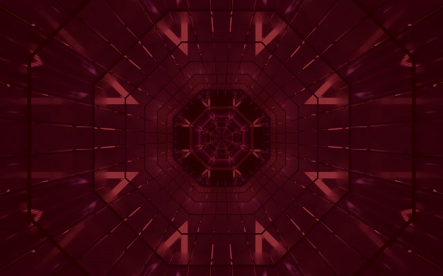 Túnel Neon Vermelho Escuro Screensaver 60fps 16:10 MacBook Vj Loop