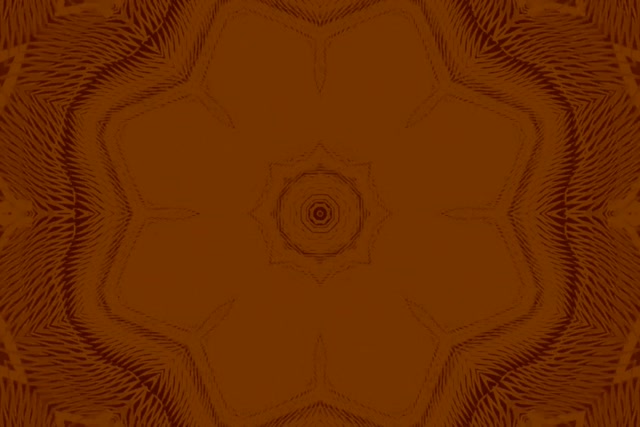 Túnel Neon Caleidoscópio Oval Marrom Mandala VJLoops 3:2 Surface 60fps Proteção de Tela