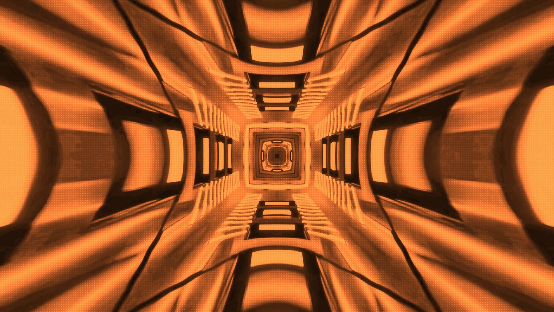 Tunel Auriu Screensaver PC 4K UHD 60fps Loopable Video