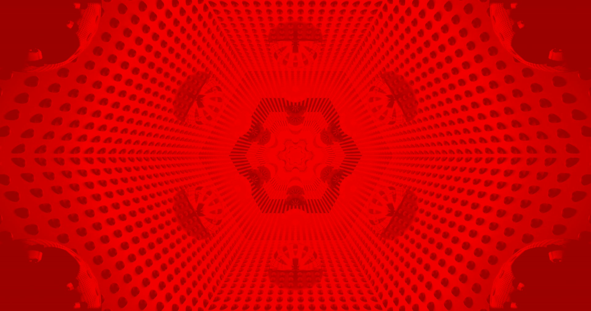 Tunel Hexagon Stacojiu Screensaver 4K UHD 60fps Live Wallpaper PC