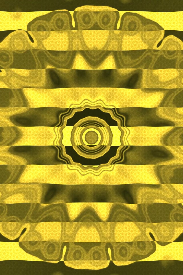 Tunel Neon Vortex Explozie Stea Galbenă 2:3 Photo Portrait 60fps Screensaver Vj Loop