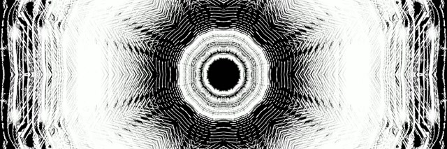 Tunel Neon Vortex Ochi Caleidoscop VJLoops 3:1 Triple Wide 60fps Ecran de Protecție