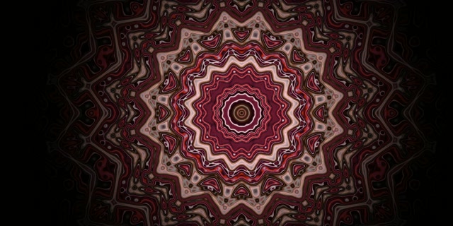 Tunel Neon Fractal Stea Mandala VJLoops 2:1 Univisium 60fps Screensaver