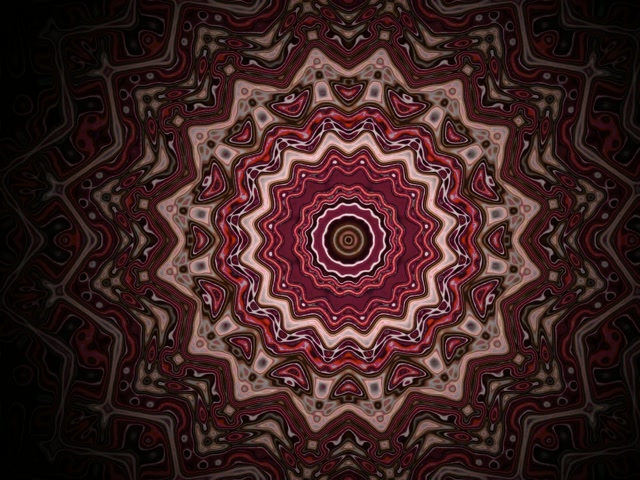 Tunel Neon Mandala Stea Vortex 4:3 Classic 60fps Screensaver VJLoops