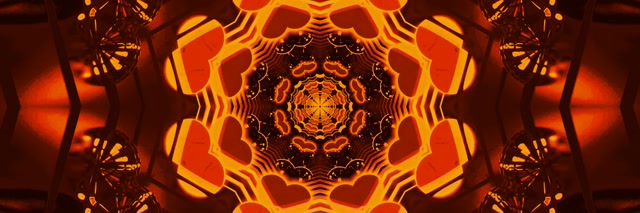 Tunel Neon Octagon Incandescent Vortex Vj Loop 3:1 Triple Wide 60fps Screensaver