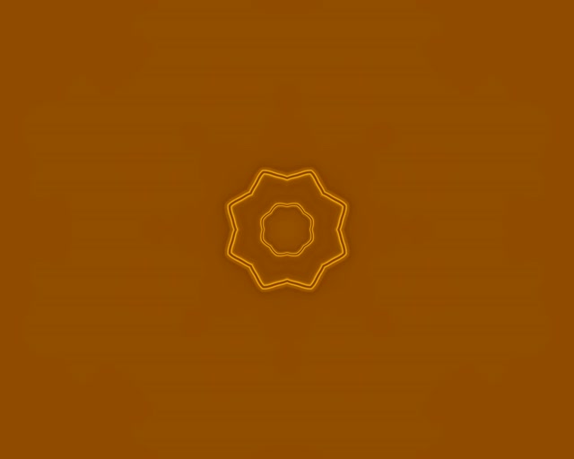 Stea Aurie 8 Colțuri Tunel Neon Loop 5:4 Industrial 60fps Screensaver VJ Loop