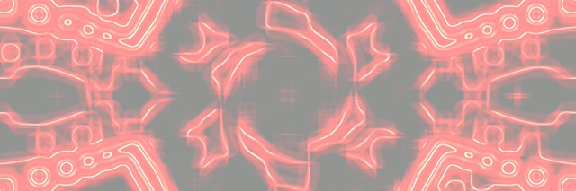 Tunel Neon Puls Grilă Roșu VJLoops 3:1 Triple Wide 60fps Ecran de Protecție