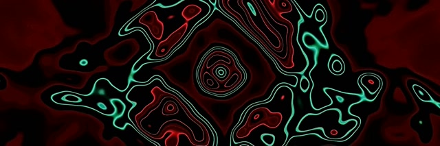 Neon Tunnel Warping Diamond Vortex VJ Loop 3:1 Triple Wide 60fps Screensaver