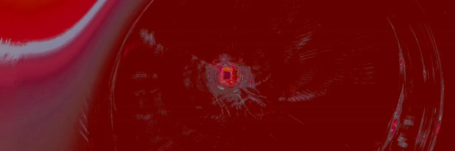 Red Neon Tunnel Vortex Vj Loop 3:1 Triple Wide 60fps Screensaver