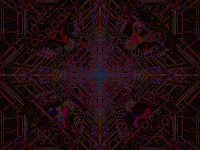 Tunel Neon Cyberpunk Grid Vj Loop 4:3 Classic 60fps Screensaver