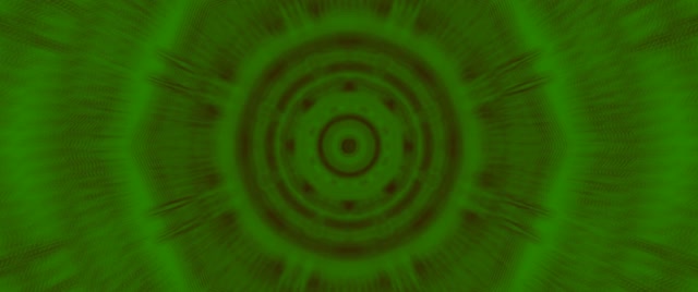 Green Neon Tunnel Ripple Vortex VJ Loop 2.39:1 Cinemascope 60fps Screensaver