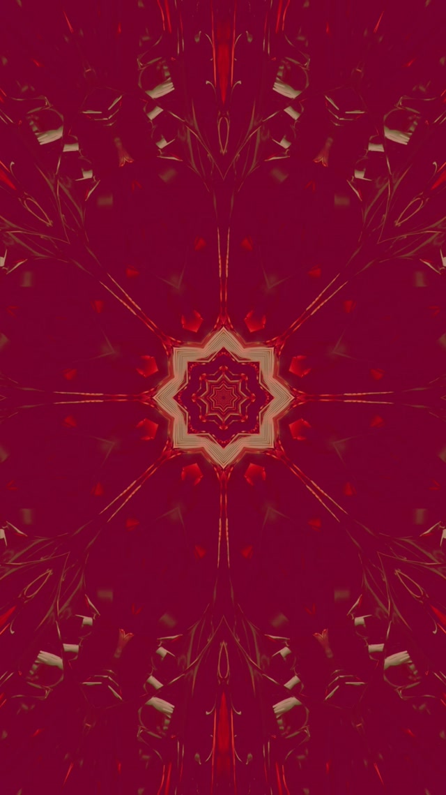 Tunel Neon Caleidoscop Stea Vortex 9:16 Reels 60fps Screensaver VjLoops