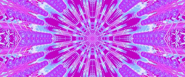 Tunel Neon Calidoscop Explozie VJ Loop 2.39:1 Cinemascope 60fps Screensaver