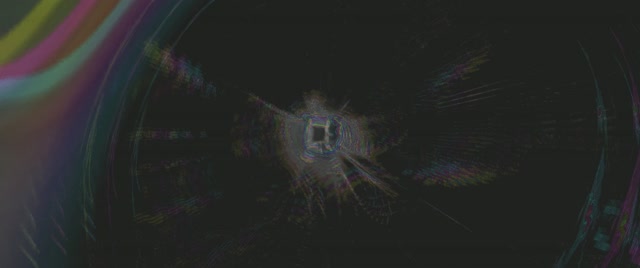 Pulsating Neon Tunnel Vortex 2.39:1 Cinemascope 60fps Screensaver Loop
