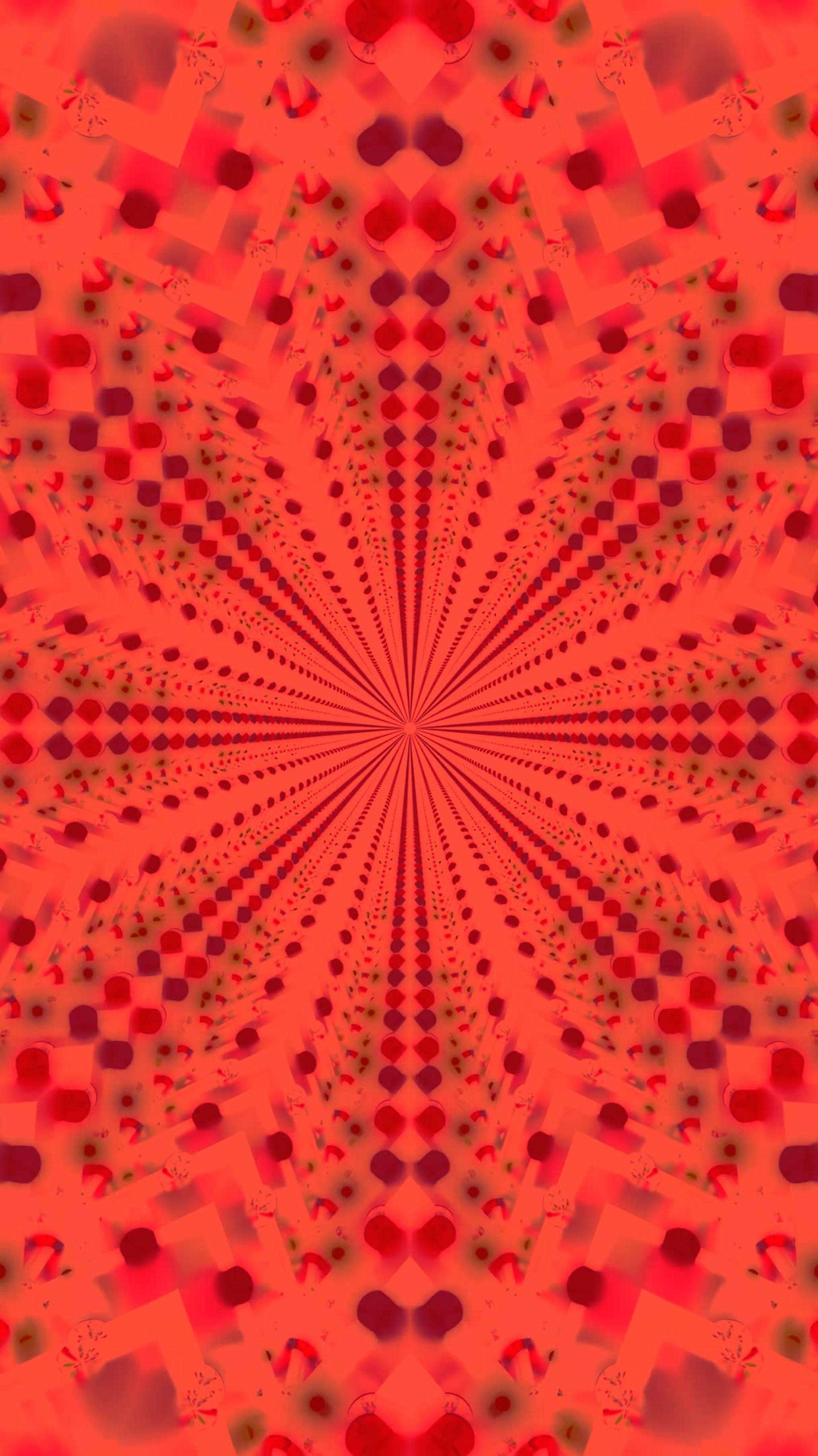 Red Neon Tunnel Screensaver 4K 60FPS VJ Loop Live Wallpaper