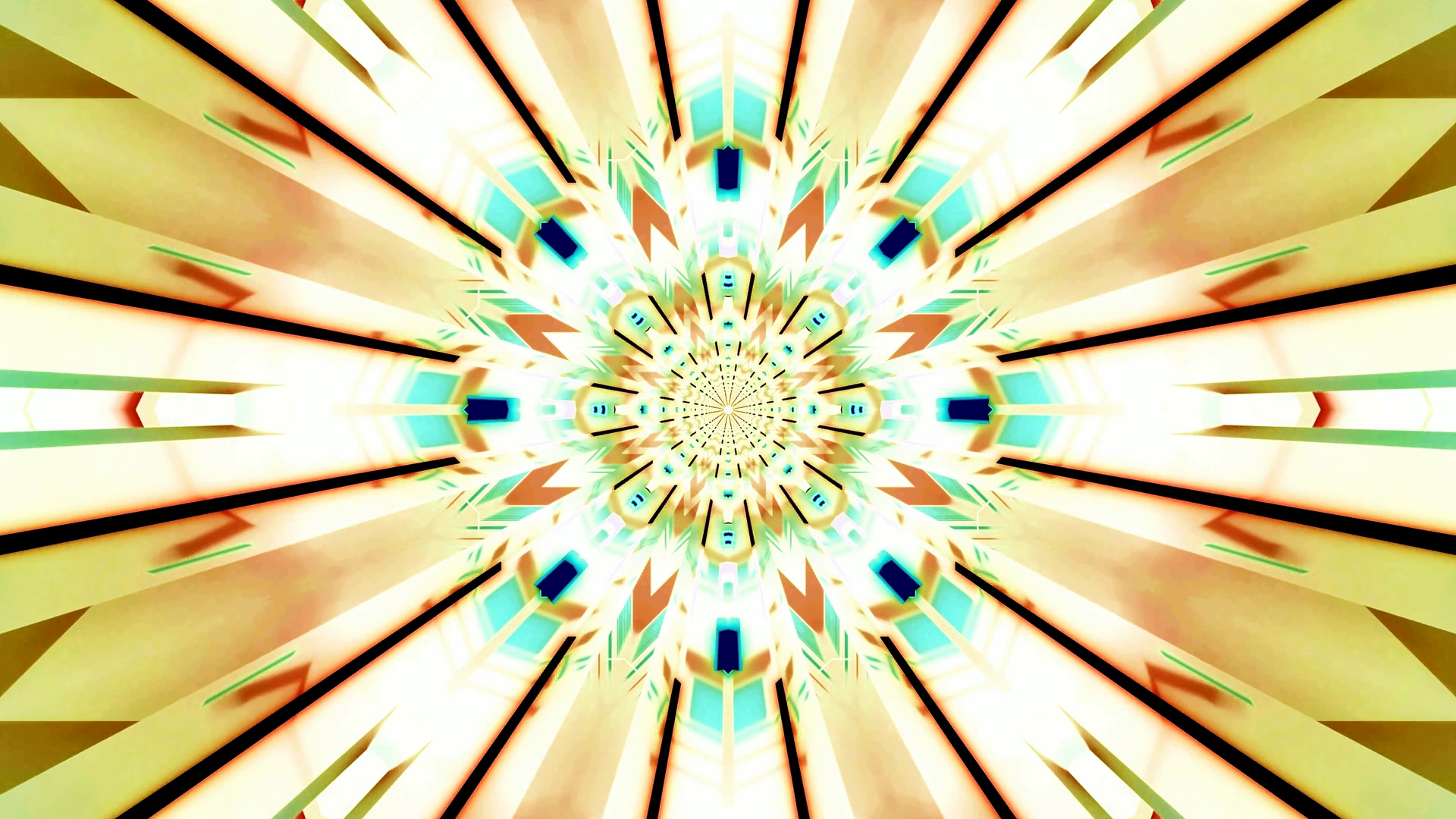 Tunel Neon Calidoscop screensaver 4K UHD 60fps VJ Loop screensaver pc