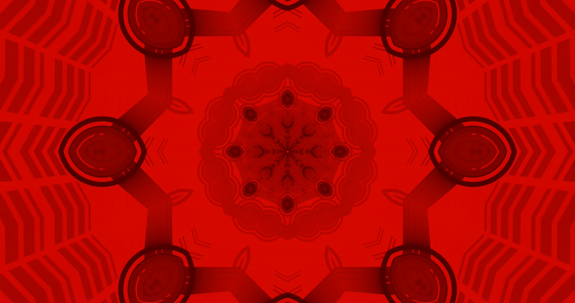 Tunel Neon Crimson Screensaver 4k uhd 60fps Live Wallpaper