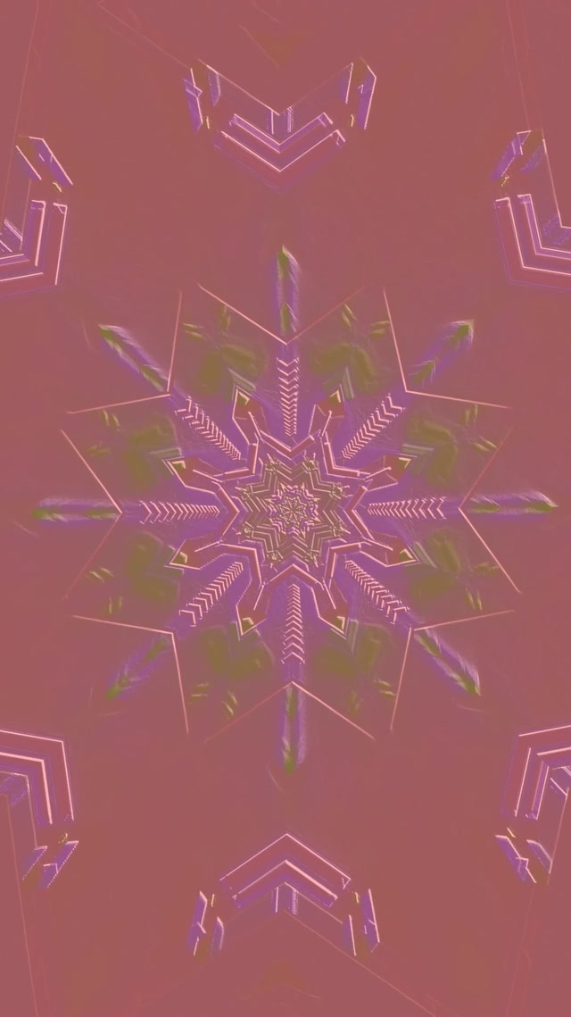 Tunel Neon Roz Mov Fulg de Nea Screensaver 60fps 9:16 Reels VJLoops