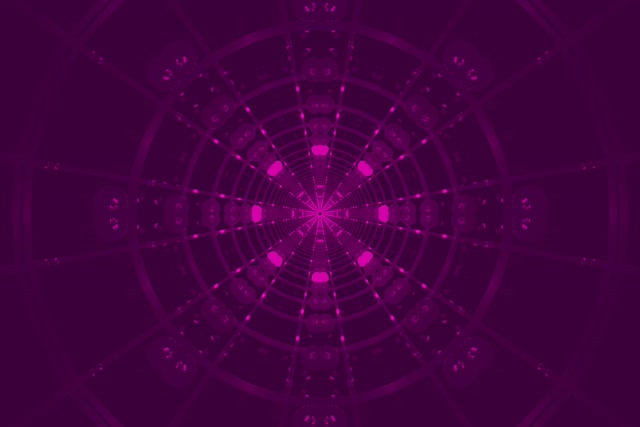 Tunel Neon Pânză de Păianjen Violet Vj Loop 3:2 Surface 60fps Screensaver