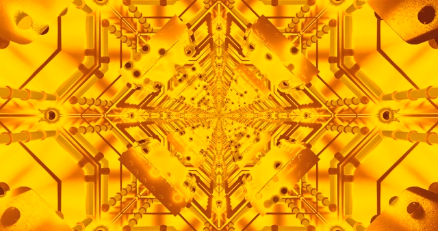 Неоновый туннель 4K UHD 60fps заставка Windows 10 - VJLoops визуальный фон для монтажа