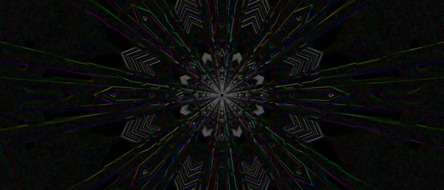 Neon Tunnel Kaleidoscope Vortex | 21:9 Ultrawide 60fps Screensaver