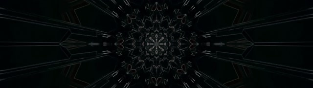Neon tunel kaleidoskop mandala VJLoops 32:9 super ultraširoký 60fps šetrič obrazovky