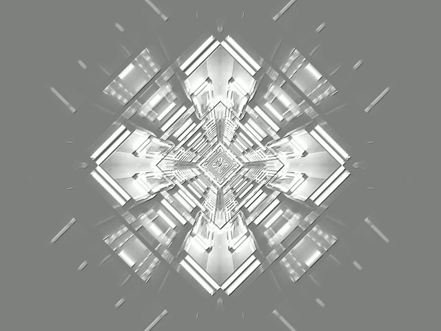 Vj loop Neónový Tunel Strieborná Diamantová Mriežka 4:3 classic 60fps Šetrič Obrazovky