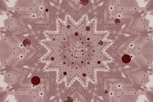 Neónový tunel hviezda kaleidoskop VJ Loop 3:2 Surface 60fps Šetrič obrazovky