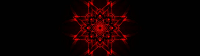 Red Fractal Kaleidoscope Neon Tunnel 32:9 Super Ultrawide 60fps Screensaver Vj Loop