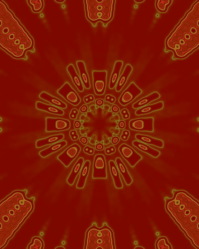 Neónový tunel Kaleidoskop Výbuch 60fps VJ Loop 4:5 Instagram Šetrič obrazovky