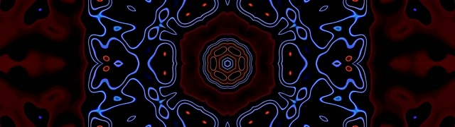 Neon Tunnel Kaleidoscope Bloom 32:9 Ultrawide 60fps Screensaver Vj Loop