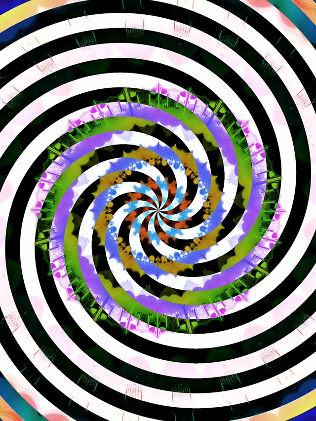 Neon Tunnel Spiraling Vortex 3:4 iPad Portrait 60fps VJ Loop Screensaver